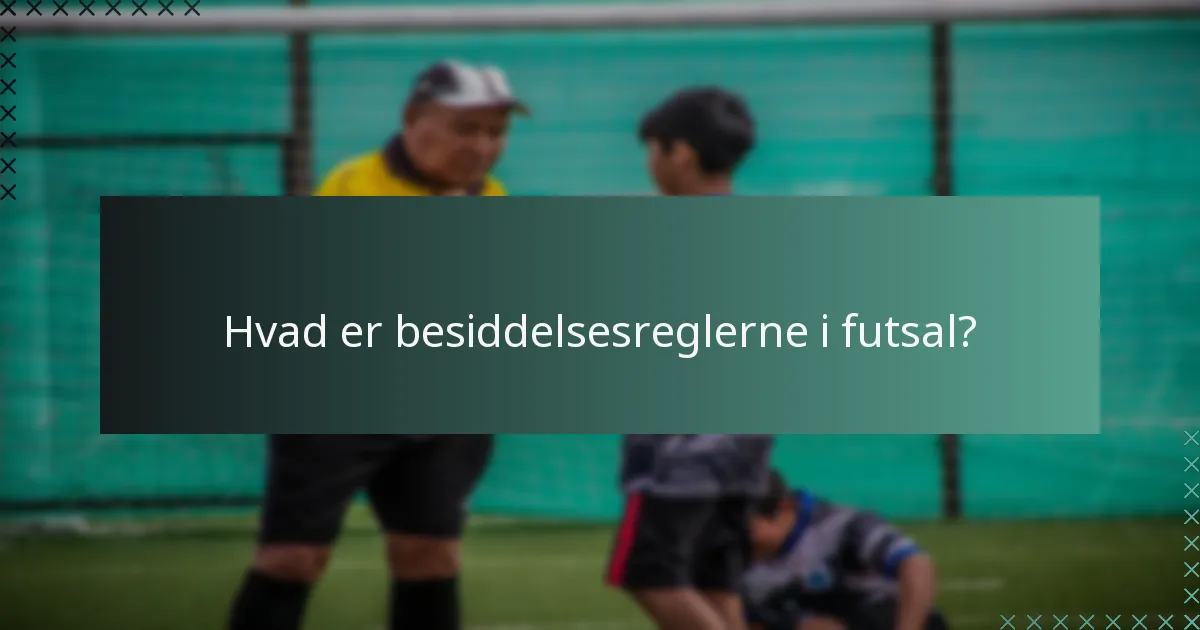 Hvordan sker overgange i futsal?