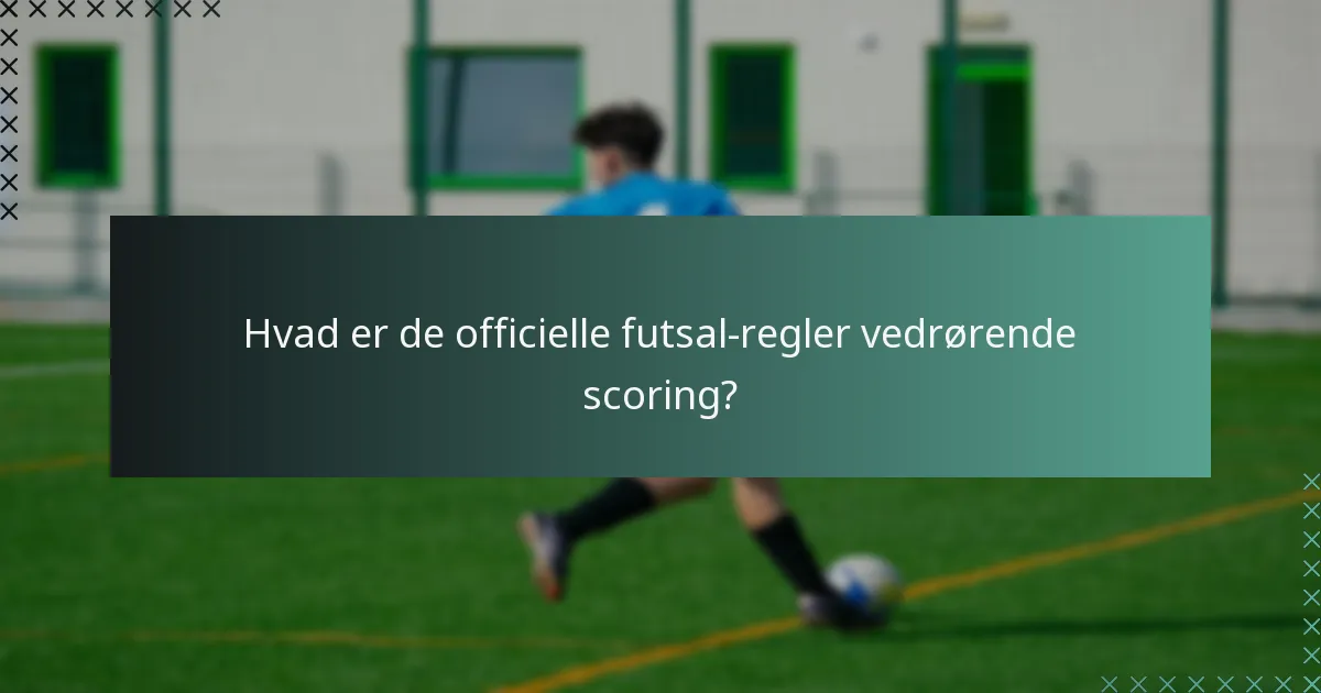 Hvordan er pointallokeringen struktureret i futsal-kampe?