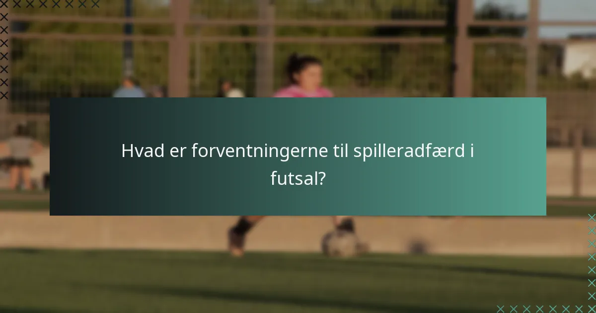 Hvordan er kampstyringen struktureret i futsal?