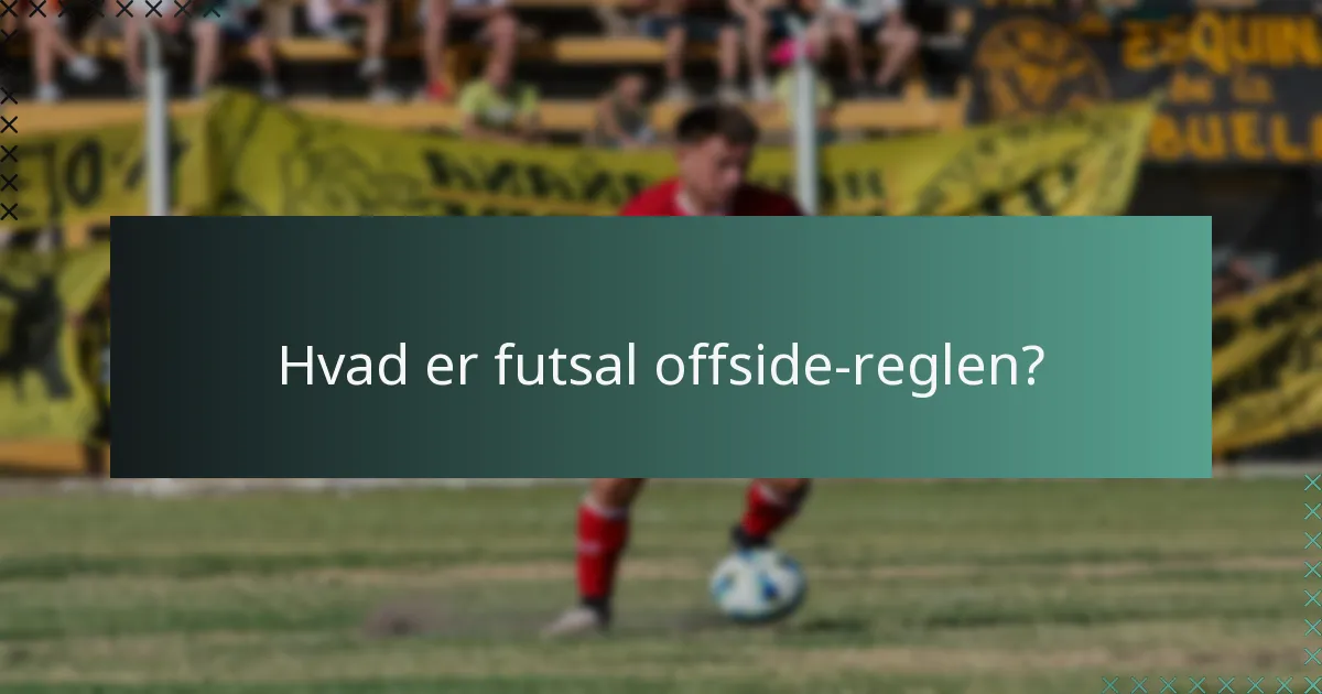Hvad er de taktiske implikationer af offside-reglen?