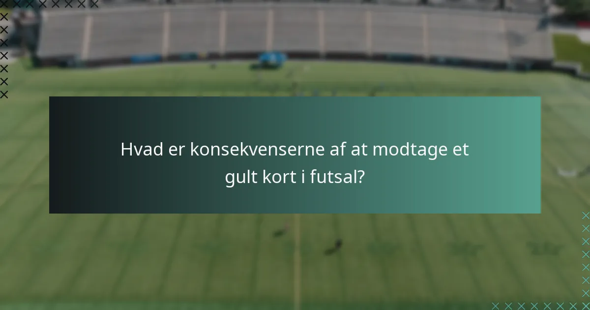 Hvordan håndterer dommerne gule kort under en kamp?