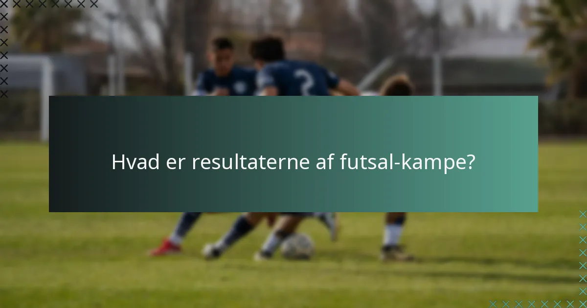 Hvad er de officielle futsal-regler vedrørende scoring?
