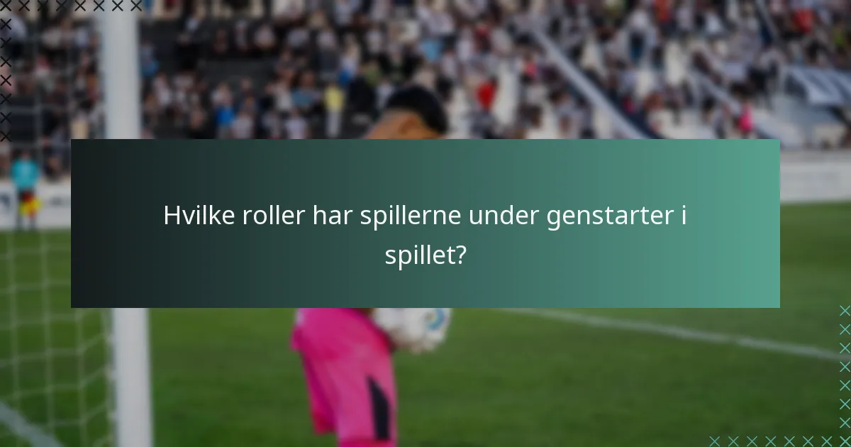 Hvilke almindelige fejl bør undgås under genstarter?