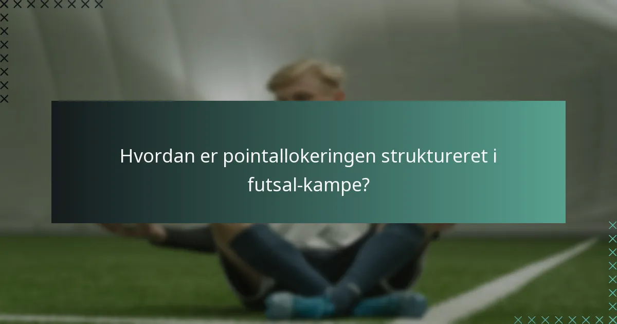 Hvordan sammenlignes futsal scoringssystemet med andre sportsgrene?